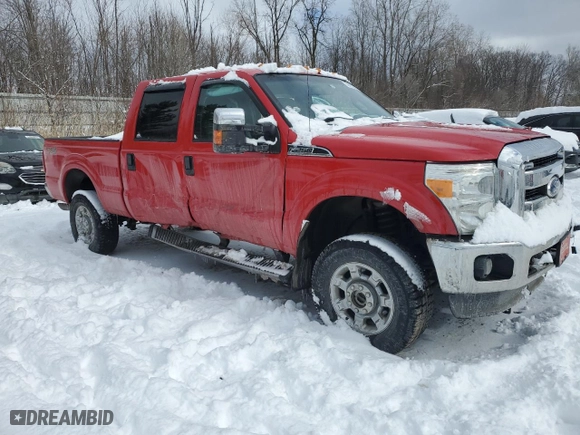 2012 Ford Super Duty F-250 SRW XL with VIN 1FT7W2B64CEA02027, listed as a Copart auction lot 44212295 with 191,295 mi miles and Salvage Title. Bid and sale history available at carsss.com. Image 4.