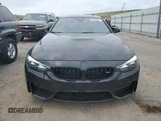 2020 BMW M4 with VIN WBS4Y9C08LFJ20794, listed as a Copart auction lot 59330834 with 20,924 mi miles and Salvage Title. Bid and sale history available at carsss.com. Image 5.