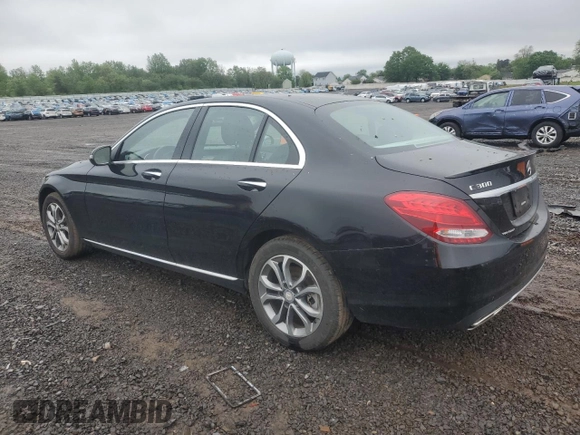 2016 Mercedes-Benz C 300 Luxury with VIN 55SWF4KB0GU139215, listed as a Copart auction lot 55471755 with 66,859 mi miles and Salvage title. Bid and sale history available at DreamBid. Image 2.