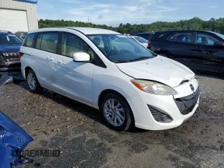 2012 Mazda 5 Sport with VIN JM1CW2BLXC0109665, listed as a Copart auction lot 64067154 with 165,148 mi miles and Salvage Title. Bid and sale history available at DreamBid. Image 4.