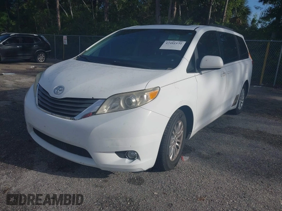 2012 Toyota Sienna XLE AAS with VIN 5TDYK3DC4CS186081, listed as a IAAI auction lot 42481131 with 187,849 mi miles and . Bid and sale history available at DreamBid. Image 17.