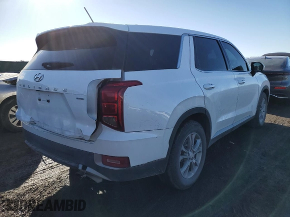 2020 Hyundai Palisade SE with VIN KM8R1DHE7LU051502, listed as a Copart auction lot 42409285 with 88,630 mi miles and Salvage title. Bid and sale history available at DreamBid. Image 3.