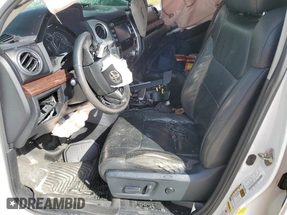 2017 Toyota Tundra Limited with VIN 5TFHW5F16HX616772, listed as a Copart auction lot 47778015 with Not provided miles and Non repairable. Bid and sale history available at DreamBid. Image 7.