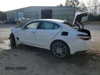 2023 Genesis G70 2.0T with VIN KMTG34TA7PU127110, listed as a Copart auction lot 41560564 with Not Provided miles and Non Repairable. Bid and sale history available at DreamBid. Image 2.