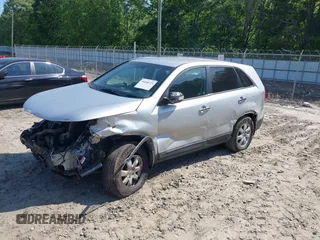 2012 Kia Sorento LX with VIN 5XYKT3A17CG216046, listed as a IAAI auction lot 39268223 with 188,886 mi miles. Bid and sale history available at carsss.com. Image 16.