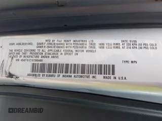 2005 Subaru Legacy Outback z VIN 4S4BP61C157369489, wystawiony jako IAAI lot #42041396 z przebiegiem 221 870 mil mil oraz . Historia ofert i sprzedaży dostępna na DreamBid. Obrazek 9.
