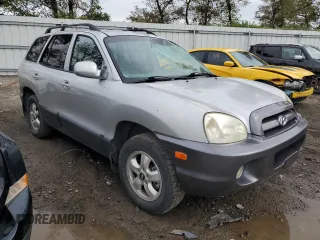 2005 Hyundai Santa Fe GLS with VIN KM8SC73D25U931019, listed as a Copart auction lot 72907894 with 246,060 mi miles and Salvage Title. Bid and sale history available at carsss.com. Image 4.