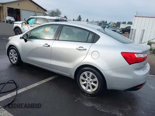 2015 Kia Rio LX with VIN KNADM4A31F6441029, listed as a IAAI auction lot 41371612 with 1 mi miles. Bid and sale history available at carsss.com. Image 3.