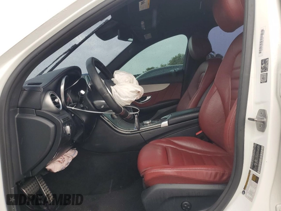 2019 Mercedes-Benz C 43 AMG with VIN 55SWF6EBXKU301576, listed as a Copart auction lot 56578005 with 98,509 mi miles and Salvage title. Bid and sale history available at DreamBid. Image 7.