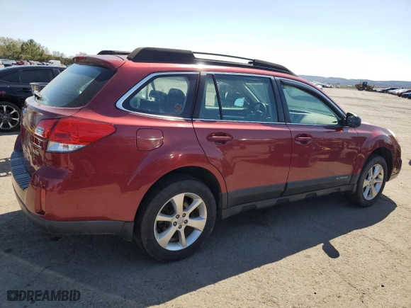 2014 Subaru Outback 2.5i with VIN 4S4BRBACXE3289585, listed as a Copart auction lot 53104595 with 103,242 mi miles and Salvage Title. Bid and sale history available at carsss.com. Image 3.
