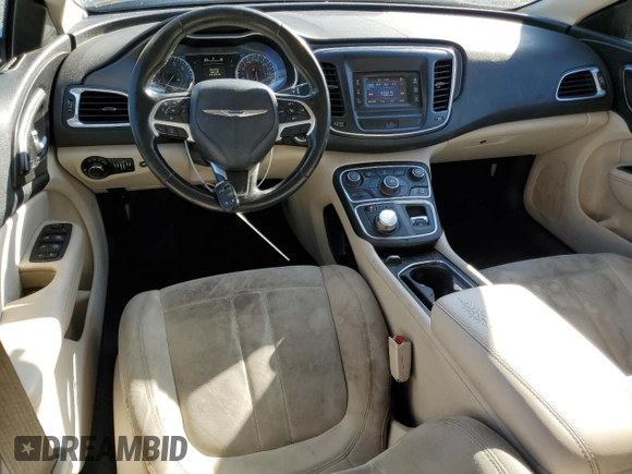 2015 Chrysler 200 Limited with VIN 1C3CCCAB2FN687889, listed as a Copart auction lot 52094895 with 166,336 mi miles and Salvage Title. Bid and sale history available at DreamBid. Image 8.