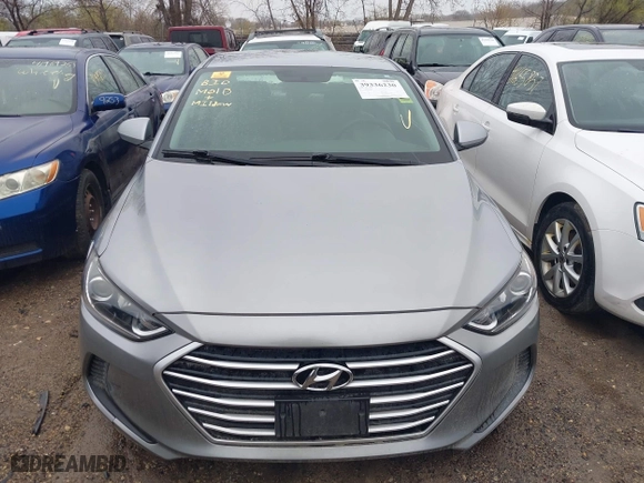 2017 Hyundai Elantra SE with VIN 5NPD84LF9HH100887, listed as a IAAI auction lot 39336230 with 78,831 mi miles. Bid and sale history available at carsss.com. Image 12.