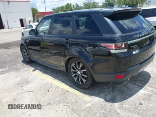 2017 Land Rover Range Rover Sport HSE with VIN SALWR2FKXHA670237, listed as a IAAI auction lot 42611174 with 142,500 mi miles and . Bid and sale history available at DreamBid. Image 3.