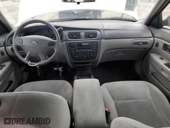2003 Ford Taurus SES Standard with VIN 1FAFP55U23A123933, listed as a Copart auction lot 50587905 with 191,507 mi miles and Salvage Title. Bid and sale history available at carsss.com. Image 8.