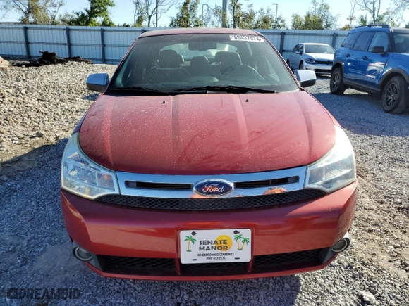 2010 Ford Focus SEL with VIN 1FAHP3HN1AW223619, listed as a Copart auction lot 83437574 with 0 mi miles and Clean Title. Bid and sale history available at carsss.com. Image 5.