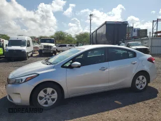 2018 Kia Forte LX with VIN 3KPFK4A77JE203760, listed as a Copart auction lot 54106125 with 206,182 mi miles and Clean Title. Bid and sale history available at carsss.com. Image 1.
