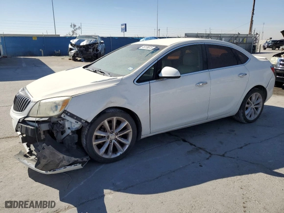 2012 Buick Verano with VIN 1G4PP5SK1C4174299, listed as a Copart auction lot 46136615 with 174,458 mi miles and Salvage Title. Bid and sale history available at carsss.com. Image 1.