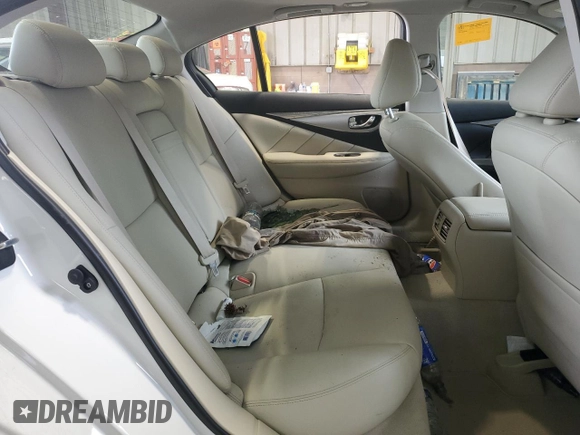 2020 Infiniti Q50 Luxe z VIN JN1EV7AR5LM251190, wystawiony jako Copart lot #57775625 z przebiegiem 47 916 mil mil oraz Szkoda całkowita • Salvage title. Historia ofert i sprzedaży dostępna na DreamBid. Obrazek 10.