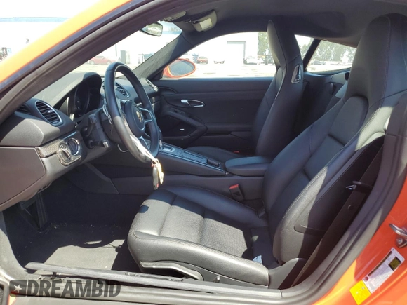 2021 Porsche 718 Cayman z VIN WP0AA2A87MS260522, wystawiony jako Copart lot #70483854 z przebiegiem 5 117 mil mil oraz Szkoda całkowita • Salvage title. Historia ofert i sprzedaży dostępna na DreamBid. Obrazek 7.