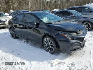 2022 Toyota Corolla SE with VIN 5YFB4MBE7NP099961, listed as a Copart auction lot 45344955 with Not Provided miles and Salvage Title. Bid and sale history available at DreamBid. Image 4.