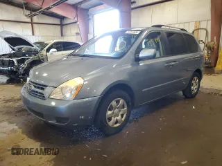 2010 Kia Sedona LX with VIN KNDMG4C30A6326681, listed as a Copart auction lot 74741604 with 149,840 mi miles and Clean Title. Bid and sale history available at carsss.com. Image 1.