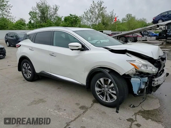 2017 Nissan Murano SL z VIN 5N1AZ2MH4HN172631, wystawiony jako Copart lot #55489115 z przebiegiem 149 788 mil mil oraz Szkoda całkowita • Salvage title. Historia ofert i sprzedaży dostępna na DreamBid. Obrazek 14.