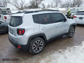 2016 Jeep Renegade Latitude with VIN ZACCJABT6GPE12404, listed as a IAAI auction lot 41688658 with 94,306 mi miles. Bid and sale history available at carsss.com. Image 4.
