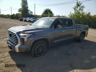 2022 Toyota Tundra Limited Hybrid with VIN 5TFJC5EC3NX001329, listed as a Copart auction lot 71531814 with 56,346 mi miles and Salvage title. Bid and sale history available at DreamBid. Image 1.