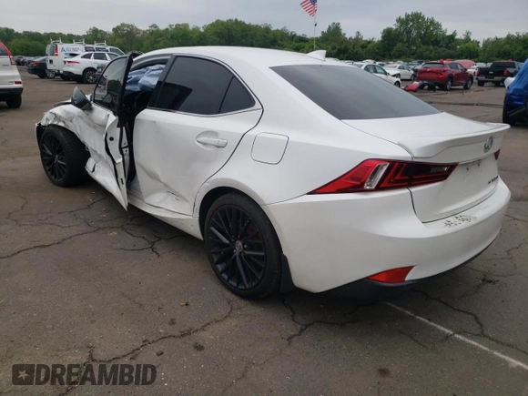 2016 Lexus IS 300/350 z VIN JTHCM1D22G5007983, wystawiony jako Copart lot #55933555 z przebiegiem 131 006 mil mil oraz Szkoda całkowita • Salvage title. Historia ofert i sprzedaży dostępna na DreamBid. Obrazek 2.
