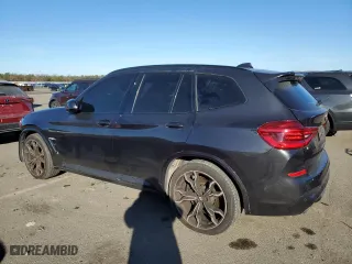 2020 BMW X3 M Competition with VIN 5YMTS0C0XL9B50209, listed as a Copart auction lot 41265124 with 44,516 mi miles. Bid and sale history available at carsss.com. Image 2.