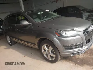 2015 Audi Q7 Premium Plus with VIN WA1LGAFE9FD025864, listed as a IAAI auction lot 42490868 with 67,739 mi miles and . Bid and sale history available at DreamBid. Image 1.
