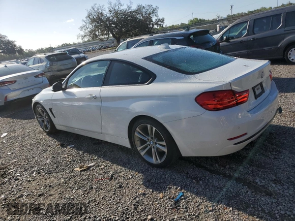 2015 BMW 4 Series 428i with VIN WBA3N3C54FK233896, listed as a Copart auction lot 49317635 with 57,250 mi miles and Salvage Title. Bid and sale history available at DreamBid. Image 2.
