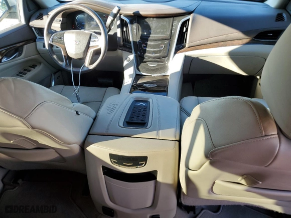 2017 Cadillac Escalade Premium Luxury with VIN 1GYS3CKJ8HR276368, listed as a Copart auction lot 87684765 with 39,763 mi miles and Salvage Title. Bid and sale history available at carsss.com. Image 8.