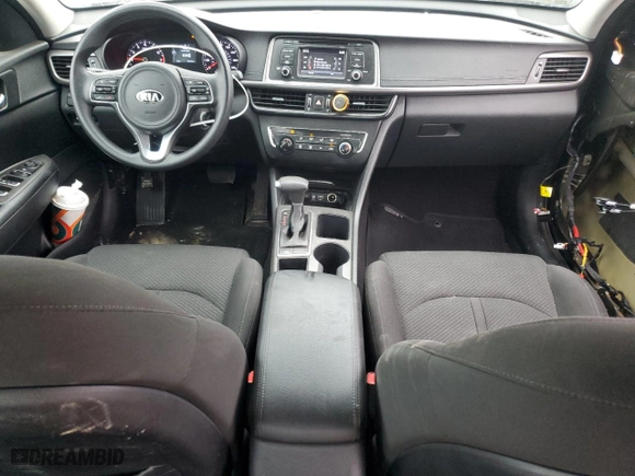 2017 Kia Optima LX with VIN KNAGT4L35H5153357, listed as a Copart auction lot 45589895 with 94,449 mi miles and Salvage Title. Bid and sale history available at carsss.com. Image 8.