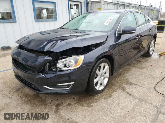 2016 Volvo S60 T5 Drive-E Premier z VIN YV126MFK5G2412365, wystawiony jako Copart lot #51577155 z przebiegiem 59 319 mil mil oraz Szkoda całkowita • Salvage title. Historia ofert i sprzedaży dostępna na DreamBid. Obrazek 1.