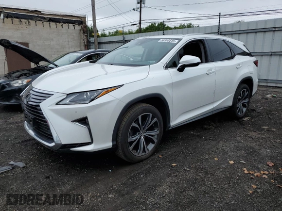 2018 Lexus RX 350L Premium with VIN JTJDZKCA6J2008968, listed as a Copart auction lot 56966645 with 93,140 mi miles and Salvage title. Bid and sale history available at DreamBid. Image 1.