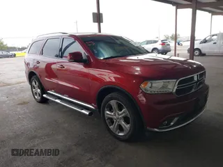 2015 Dodge Durango Limited with VIN 1C4RDJDG5FC112180, listed as a IAAI auction lot 42168091 with 115,154 mi miles and . Bid and sale history available at DreamBid. Image 1.