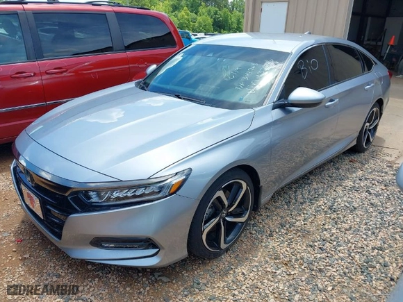 2020 Honda Accord Sedan Sport with VIN 1HGCV1F31LA137390, listed as a IAAI auction lot 39726952 with 1 mi miles. Bid and sale history available at carsss.com. Image 2.