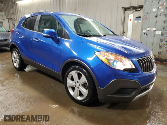 2015 Buick Encore with VIN KL4CJASB3FB199860, listed as a Copart auction lot 51205605 with 145,017 mi miles and Salvage Title. Bid and sale history available at carsss.com. Image 4.