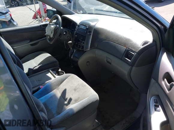 2006 Toyota Sienna CE with VIN 5TDZA23C26S540252, listed as a IAAI auction lot 41877613 with 122,857 mi miles and . Bid and sale history available at DreamBid. Image 5.