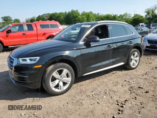 2018 Audi Q5 Premium Plus with VIN WA1BNAFY5J2241274, listed as a Copart auction lot 59500275 with 37,303 mi miles and Salvage title. Bid and sale history available at DreamBid. Image 1.