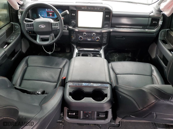 2023 Ford Super Duty F-250 SRW XL with VIN 1FT8W2BM3PEE03805, listed as a Copart auction lot 43816565 with 49,440 mi miles and Salvage Title. Bid and sale history available at carsss.com. Image 8.