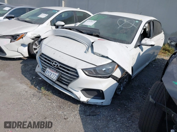 2021 Hyundai Accent SE with VIN 3KPC24A68ME132678, listed as a IAAI auction lot 42532847 with 49,296 mi miles and . Bid and sale history available at DreamBid. Image 22.