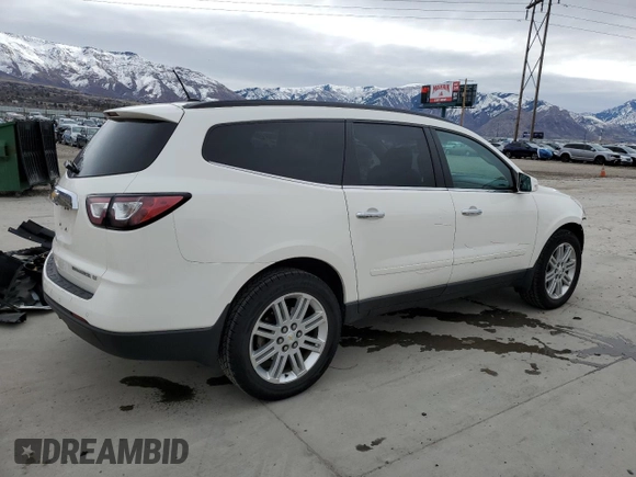 2013 Chevrolet Traverse LT with VIN 1GNKVGKD2DJ160424, listed as a Copart auction lot 49893365 with 114,670 mi miles and Salvage Title. Bid and sale history available at DreamBid. Image 3.