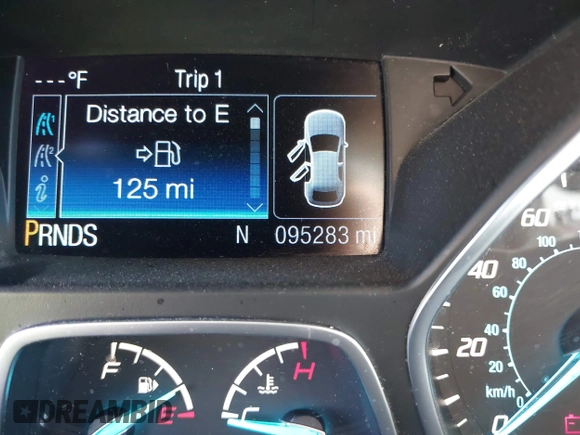 2016 Ford Escape SE with VIN 1FMCU9G95GUC63027, listed as a IAAI auction lot 41838955 with 95,283 mi miles. Bid and sale history available at carsss.com. Image 16.