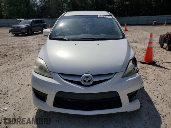 2010 Mazda 5 Sport z VIN JM1CR2W38A0361638, wystawiony jako Copart lot #54354115 z przebiegiem 73 981 mil mil oraz Szkoda całkowita • Salvage title. Historia ofert i sprzedaży dostępna na DreamBid. Obrazek 5.
