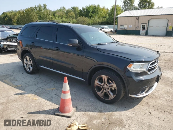 2015 Dodge Durango Limited with VIN 1C4RDJDG8FC810900, listed as a Copart auction lot 70582914 with 143,972 mi miles and Clean title. Bid and sale history available at DreamBid. Image 4.