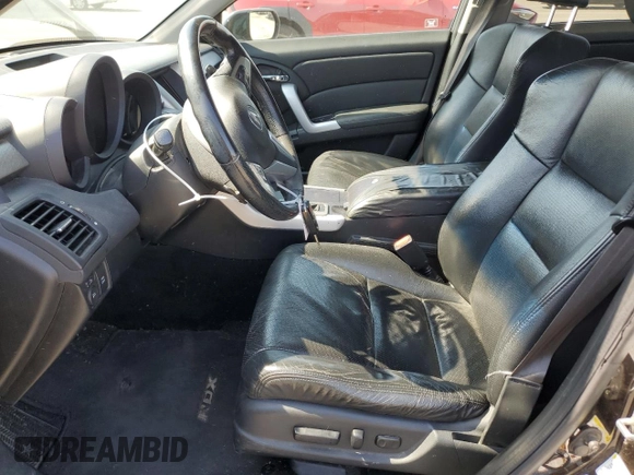 2009 Acura RDX Technology with VIN 5J8TB18539A004789, listed as a Copart auction lot 59230885 with 124,232 mi miles and Salvage title. Bid and sale history available at DreamBid. Image 7.