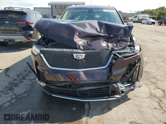 2020 Cadillac XT6 AWD Premium Luxury with VIN 1GYKPFRS8LZ190913, listed as a Copart auction lot 66938734 with 79,097 mi miles and Salvage Title. Bid and sale history available at carsss.com. Image 5.