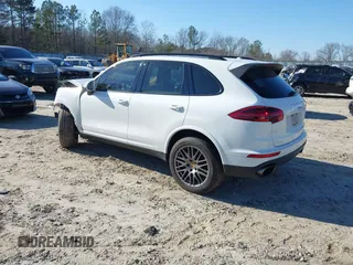 2017 Porsche Cayenne with VIN WP1AA2A24HKA86733, listed as a IAAI auction lot 41499407 with 94,004 mi miles. Bid and sale history available at carsss.com. Image 3.